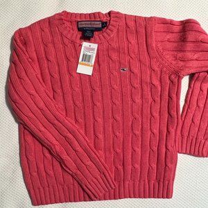 NWT Vineyard Vines kids S (8-10 yrs) cable sweater